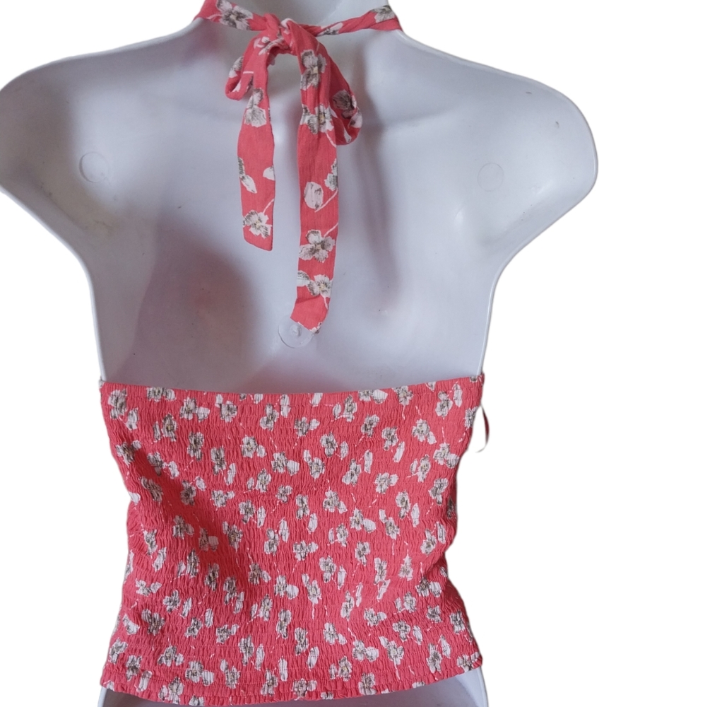 Express Smocked Halter Top - Picture 2 of 2